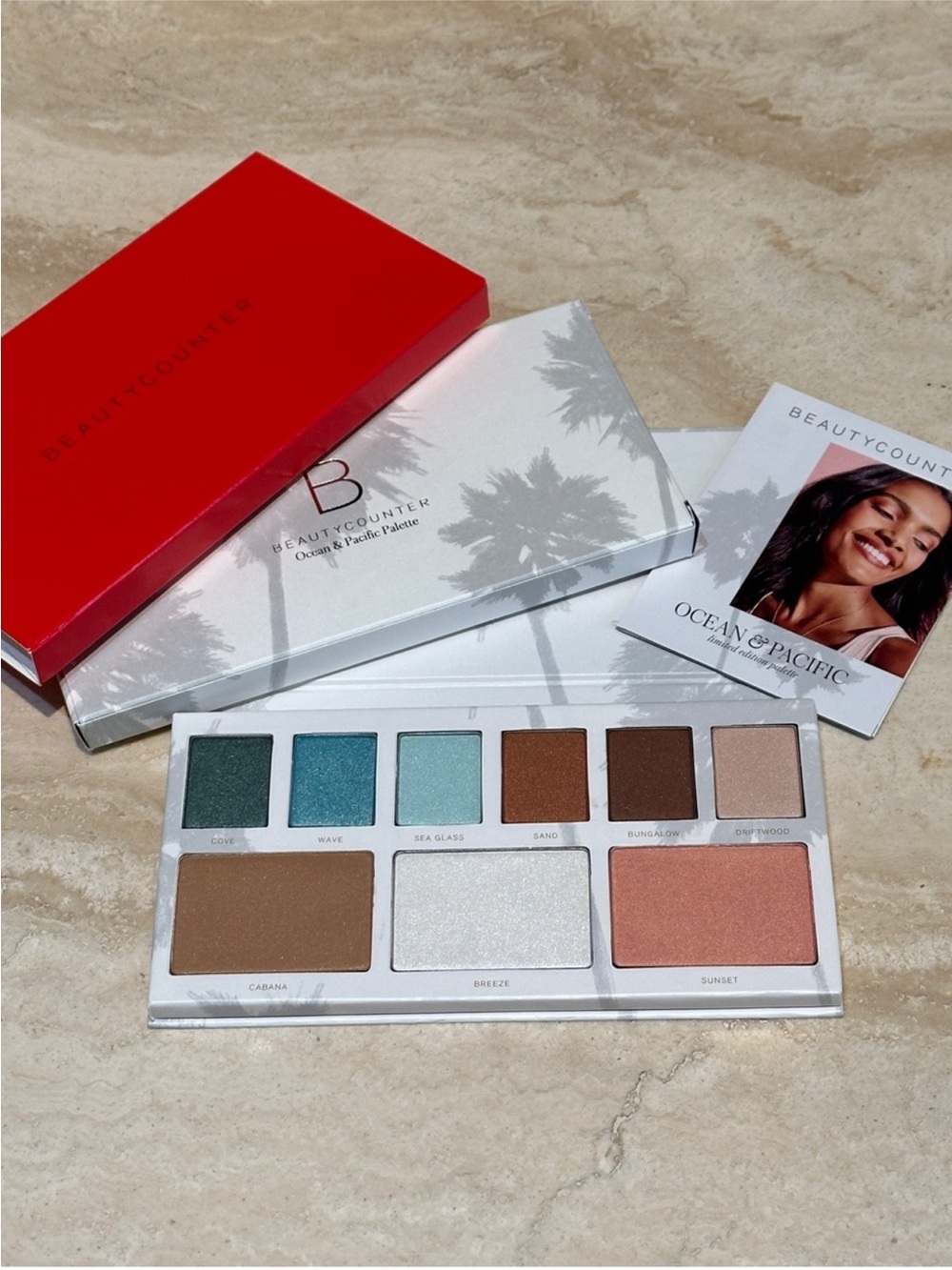 BeautyCounter Ocean & Pacific palette (RARE)